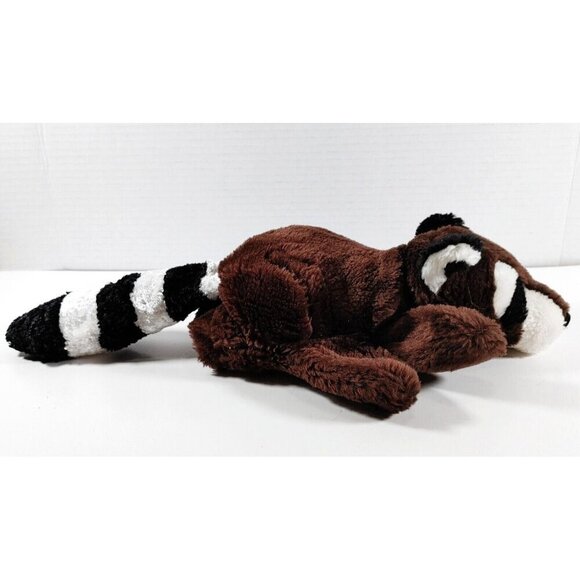 Caltoy Raccoon Plush Brown Hand Puppet Black  White Stuffed Animal Playtime - Picture 2 of 4